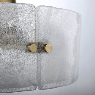 Dumount Modern Textured Glass Ceiling Light