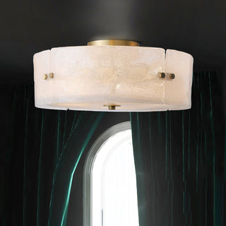 Dumount Modern Textured Glass Ceiling Light