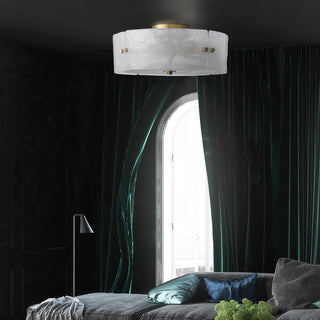 Dumount Modern Textured Glass Ceiling Light