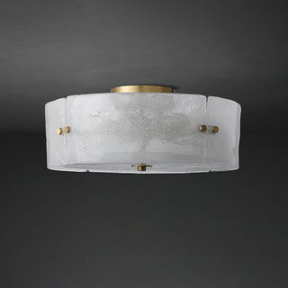 Dumount Modern Textured Glass Ceiling Light