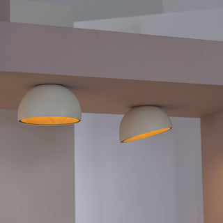 Duo Dual-Tone Dome Ceiling Light