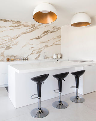 Duo Dual-Tone Dome Ceiling Light