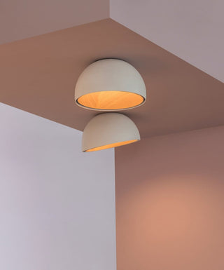 Duo Dual-Tone Dome Ceiling Light