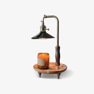 Juno Retro Wood Table Lamp
