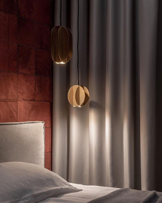 EL Cascading Oval Gold Pendant Light