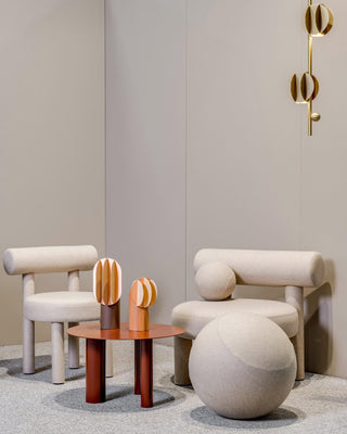 EL Cascading Oval Gold Pendant Light
