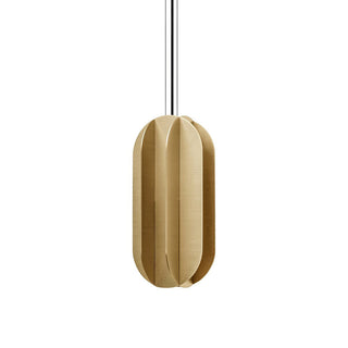 EL Cascading Oval Gold Pendant Light
