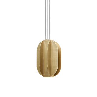 EL Cascading Oval Gold Pendant Light