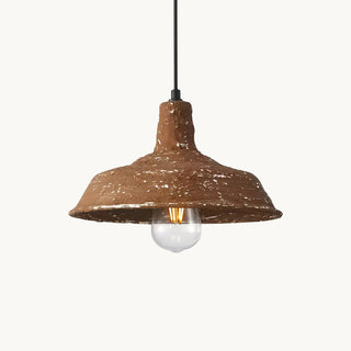 Earthen Rustic Iron Bell Pendant Light