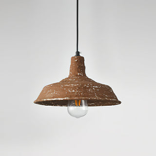 Earthen Rustic Iron Bell Pendant Light