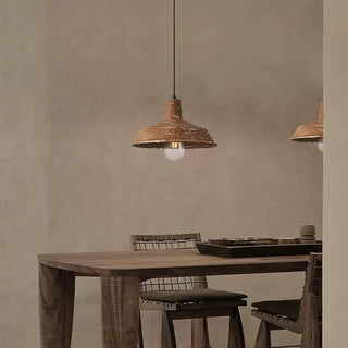 Earthen Rustic Iron Bell Pendant Light