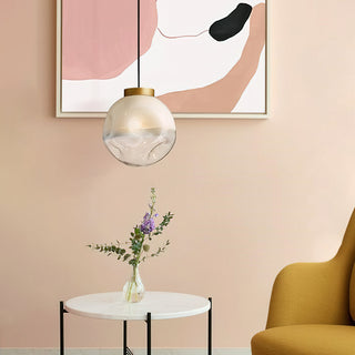 Ecar Modern Glass Pendant Light