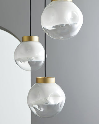 Ecar Modern Glass Pendant Light