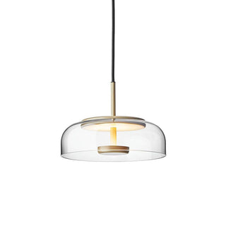 Eclipse Halo Minimalist Glass Pendant Light