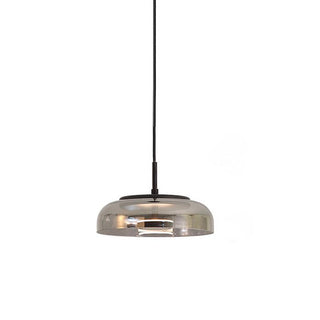 Eclipse Halo Minimalist Glass Pendant Light