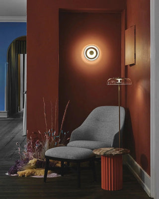 Eclipse Halo Minimalisit Glass Wall Light