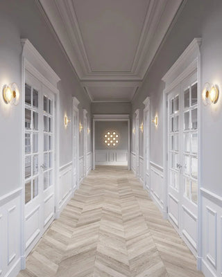 Eclipse Halo Minimalisit Glass Wall Light