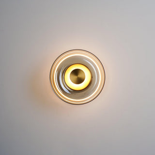 Eclipse Halo Minimalisit Glass Wall Light