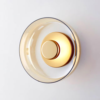 Eclipse Halo Minimalisit Glass Wall Light