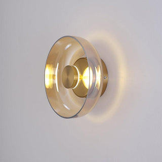 Eclipse Halo Minimalisit Glass Wall Light