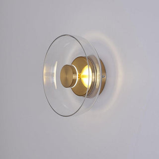 Eclipse Halo Minimalisit Glass Wall Light