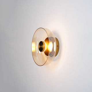 Eclipse Halo Minimalisit Glass Wall Light