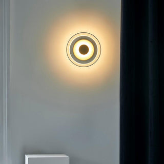 Eclipse Halo Minimalisit Glass Wall Light