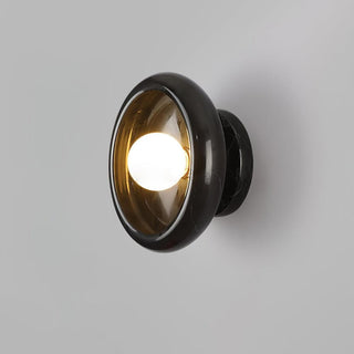 Eclipse Jade Art Deco Natural Jade Wall Sconce