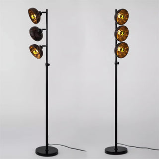 Eclipse Industrial Metal Floor Light