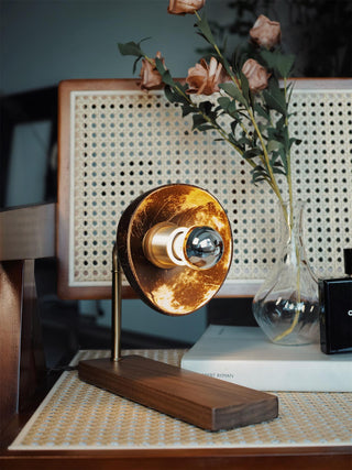 Eclipse Scandinavian Wood Table Light