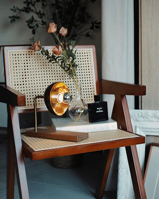 Eclipse Scandinavian Wood Table Light