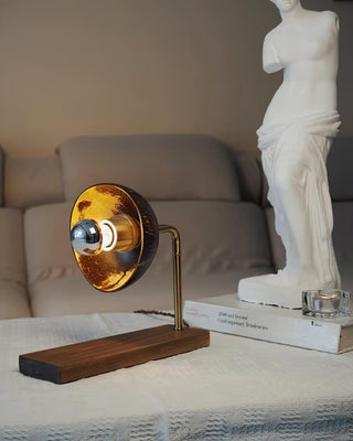 Eclipse Scandinavian Wood Table Light