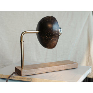 Eclipse Scandinavian Wood Table Light