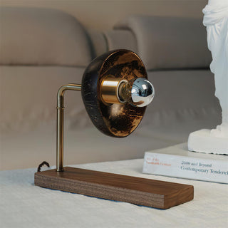 Eclipse Scandinavian Wood Table Light