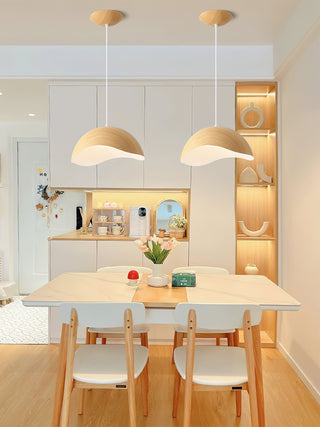 Eden Ripple Minimalist Acrylic Pendant Light