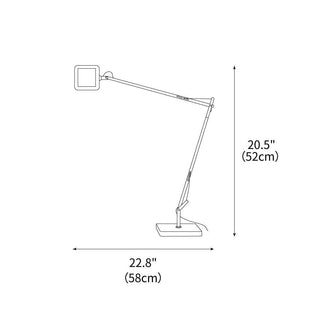 Glimmer Minimalist Metal Desk Lamp