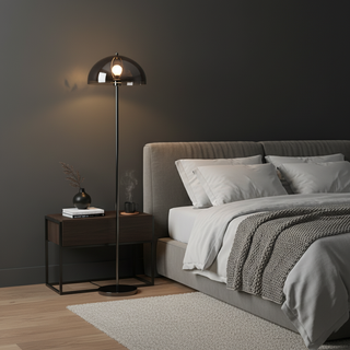 Edinburgh Scandinavian Metal Floor Light