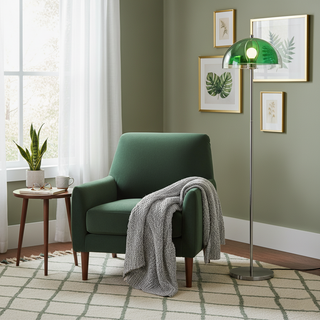 Edinburgh Scandinavian Metal Floor Light