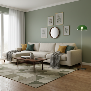 Edinburgh Scandinavian Metal Floor Light