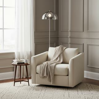 Edinburgh Scandinavian Metal Floor Light