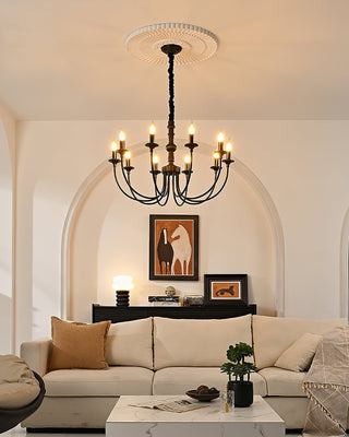 Arbor Modern Wood Chandelier