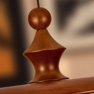 Edmund Wabi-Sabi Wood Pendant Light