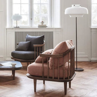 Finn Modern Fabric Floor Lamp
