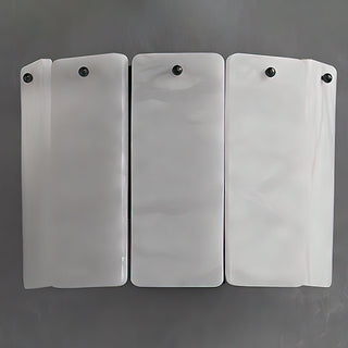 Luxe Alabaster Rectangular Wall Sconce