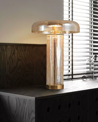 Glace Modern Glass Table Lamp