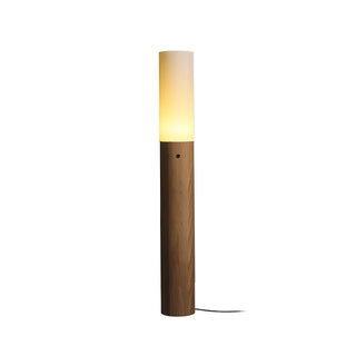 Cylindro Modern Wood Floor Lamp