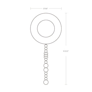 Eldertide Rustic Iron Wall Light