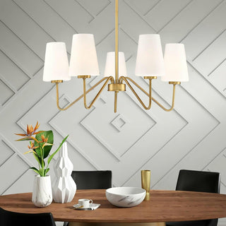 Eldon Modern Fabric Chandelier