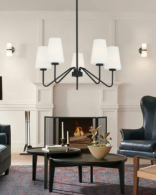Eldon Modern Fabric Chandelier
