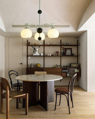 Eleanor Modern Glass Chandelier